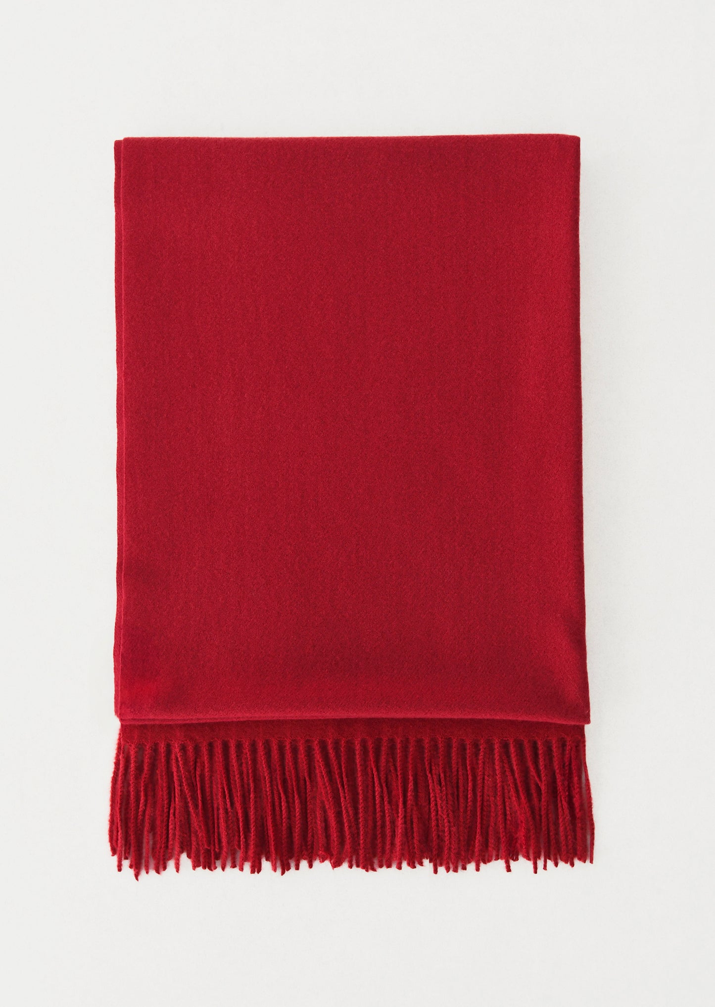 Wool Cashmere Blend Scarf