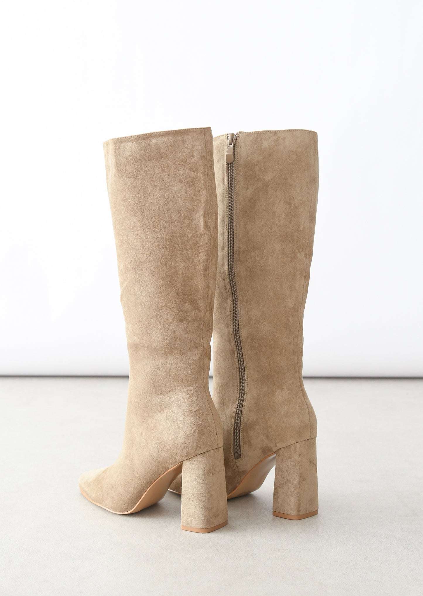 Bottes hautes à talons