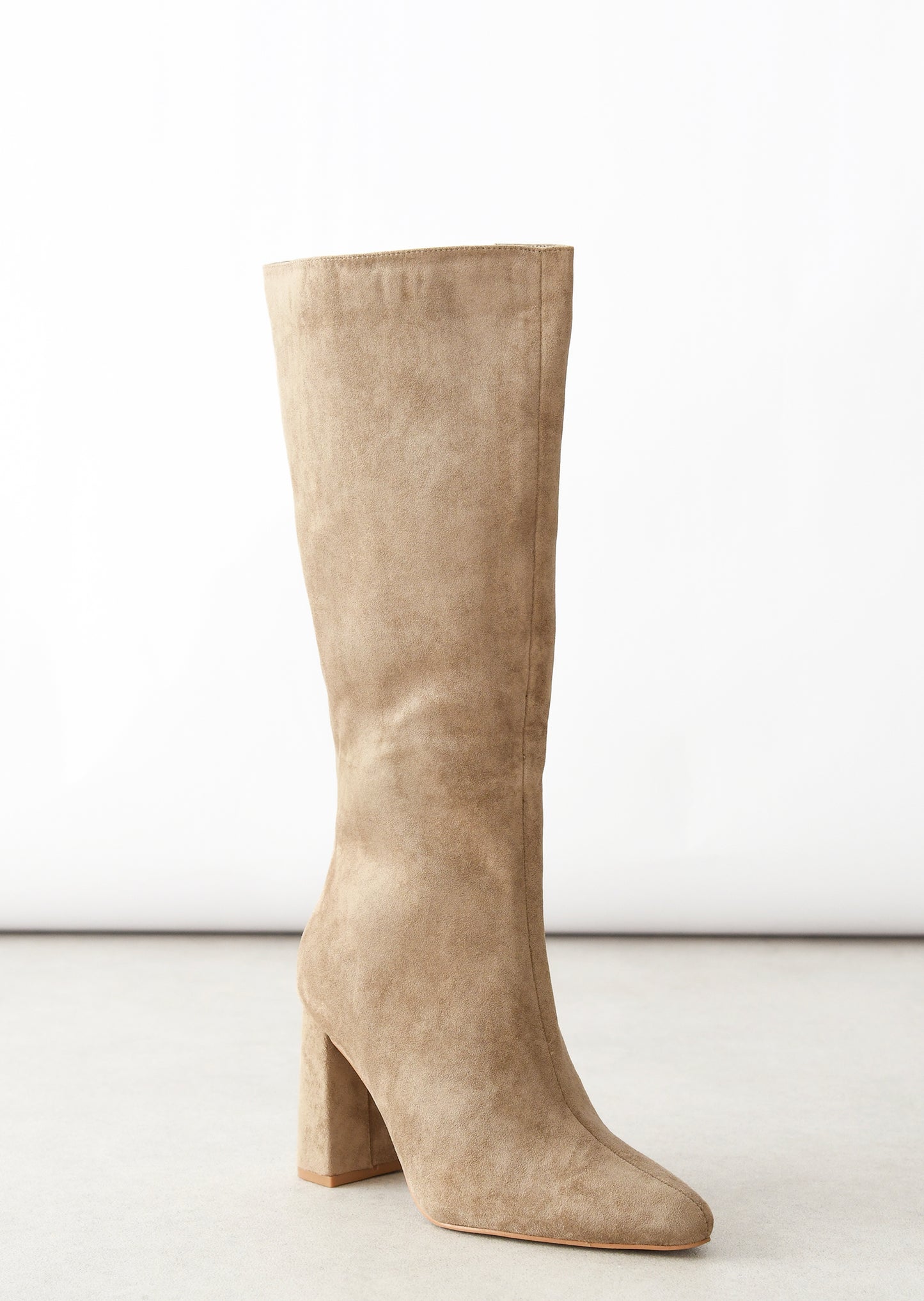 Bottes hautes à talons