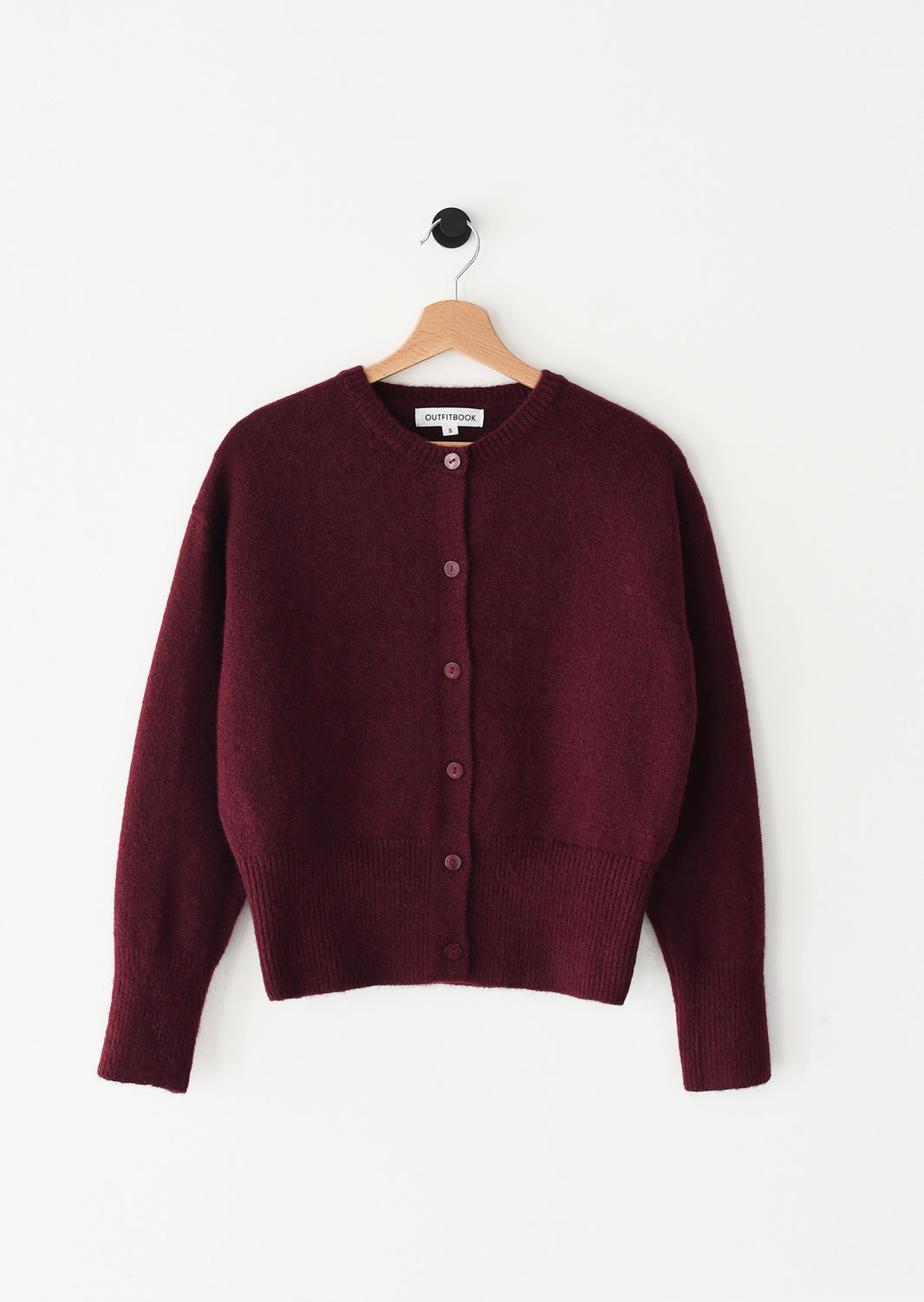 Buttoned knit cardigan