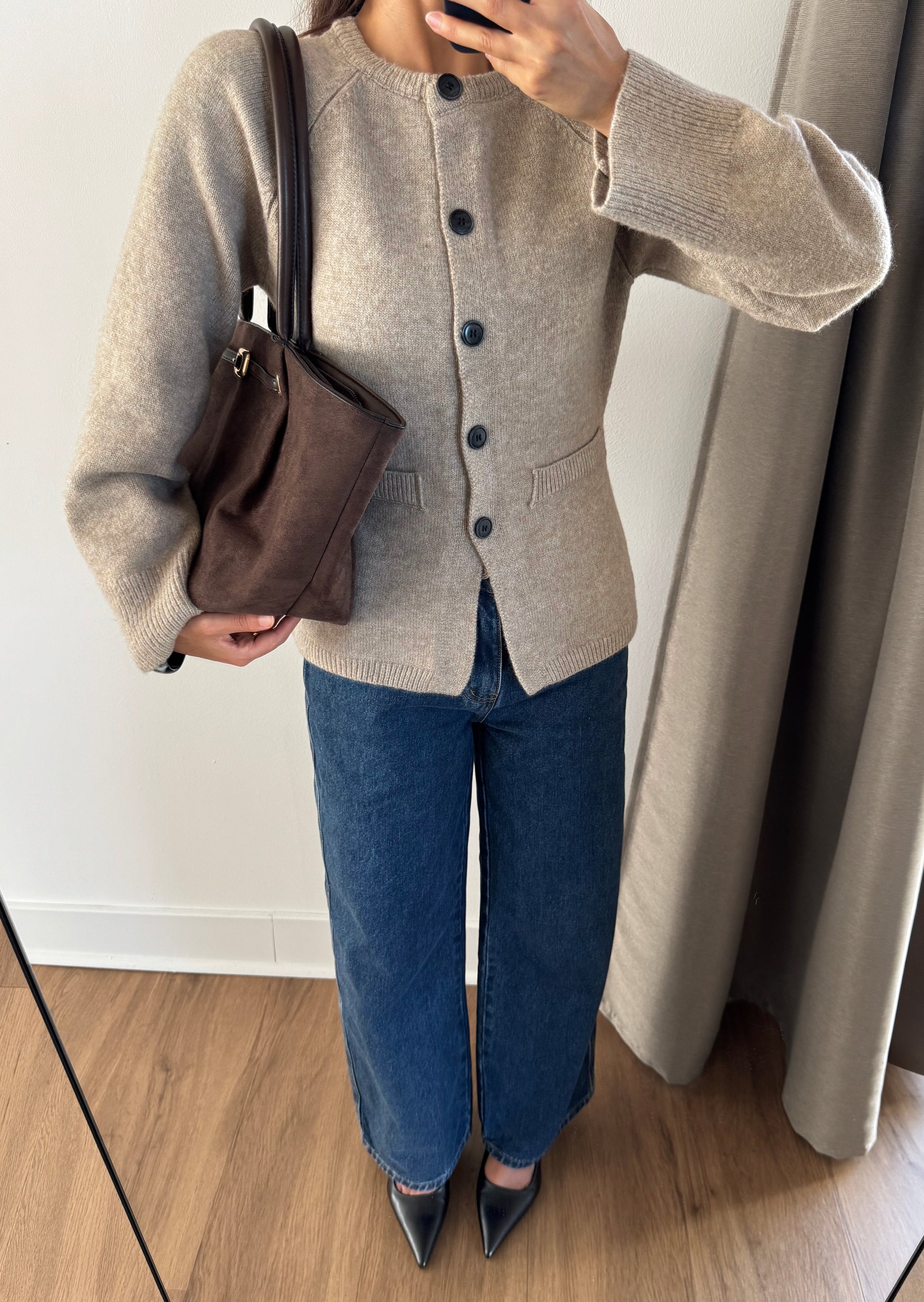 Cardigan ajusté