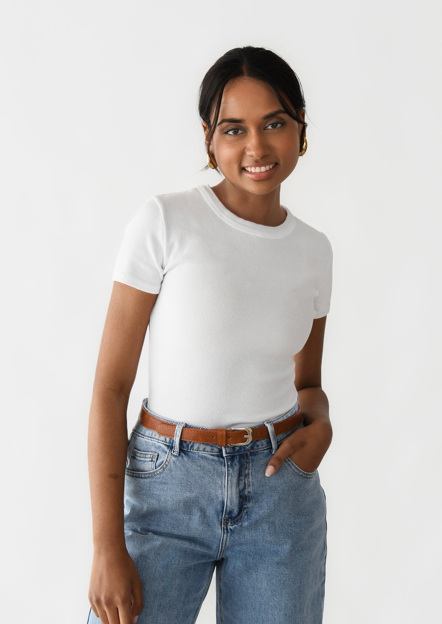 T-shirt coton manches courtes