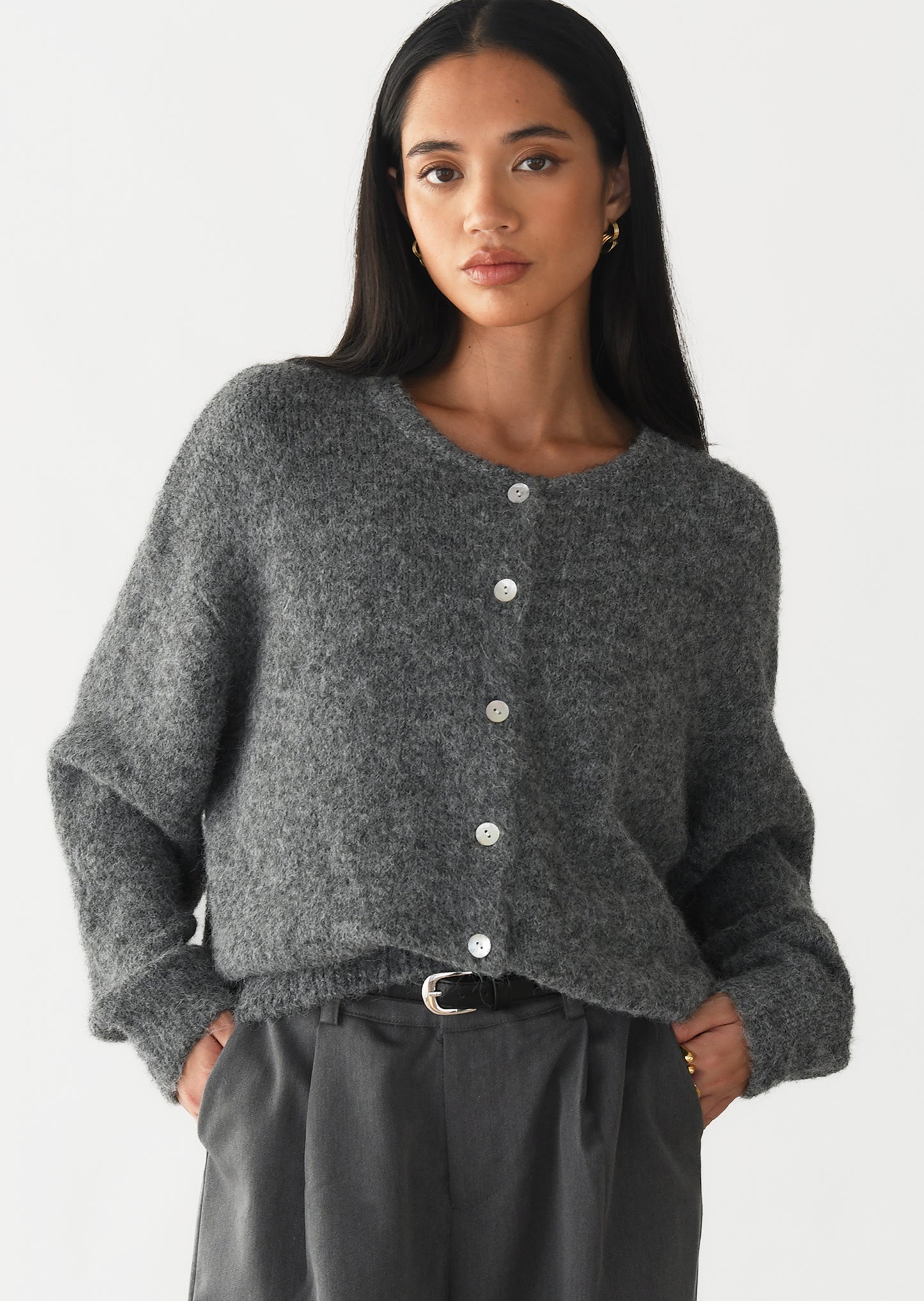 Buttoned cardigan