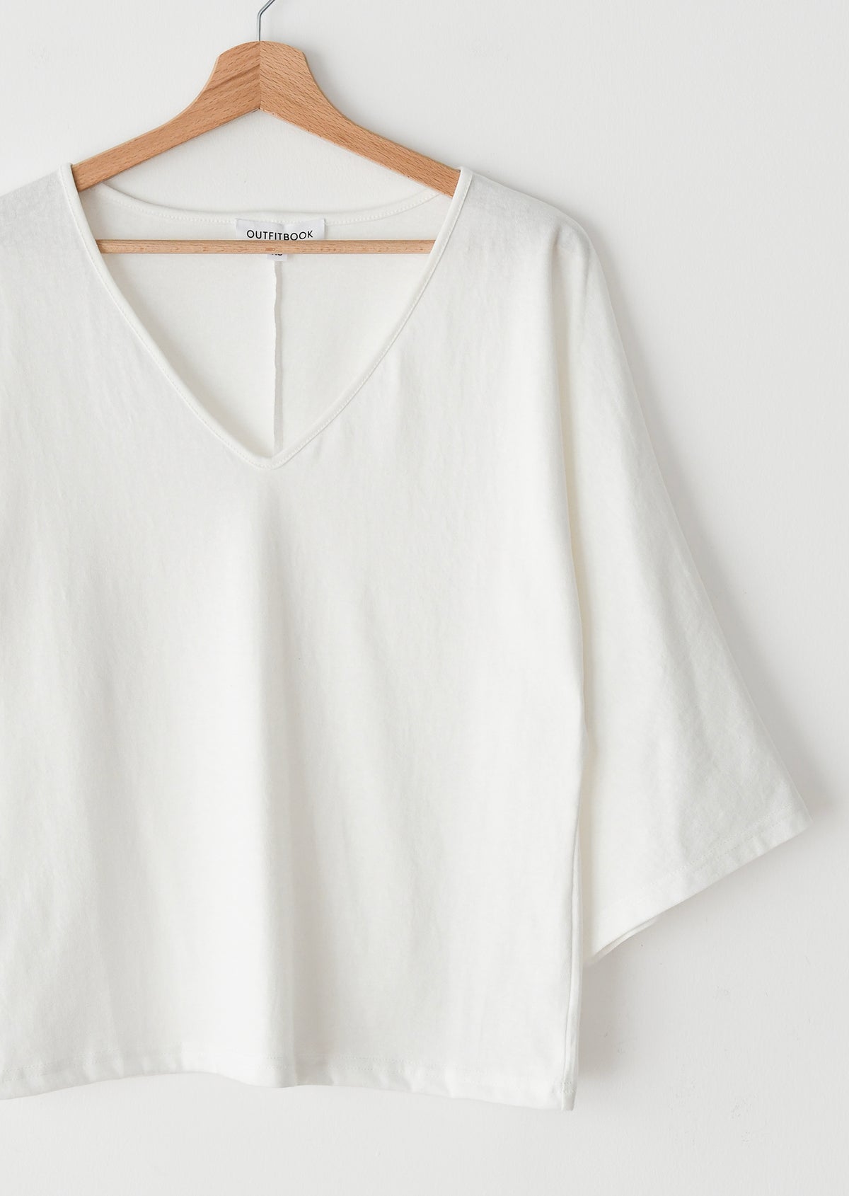 3/4 Sleeve V-Neck Top