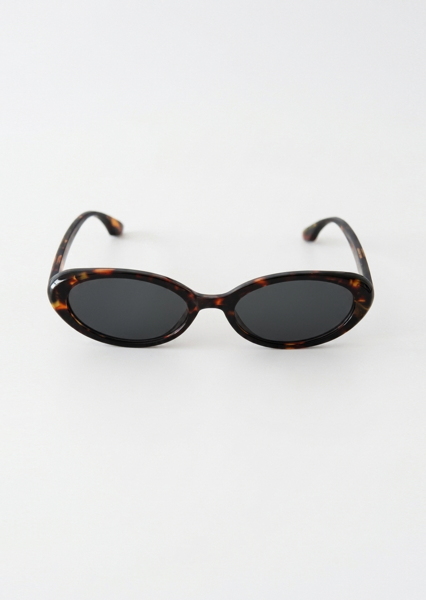 Lunettes de soleil ovales