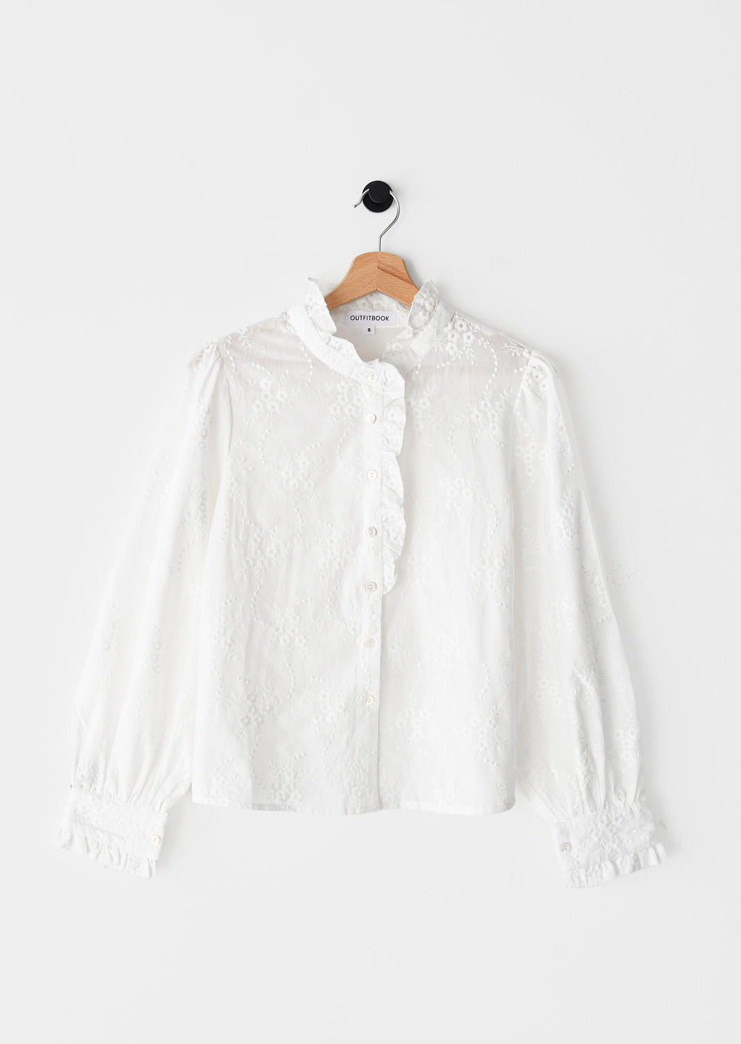 Chemise brodée