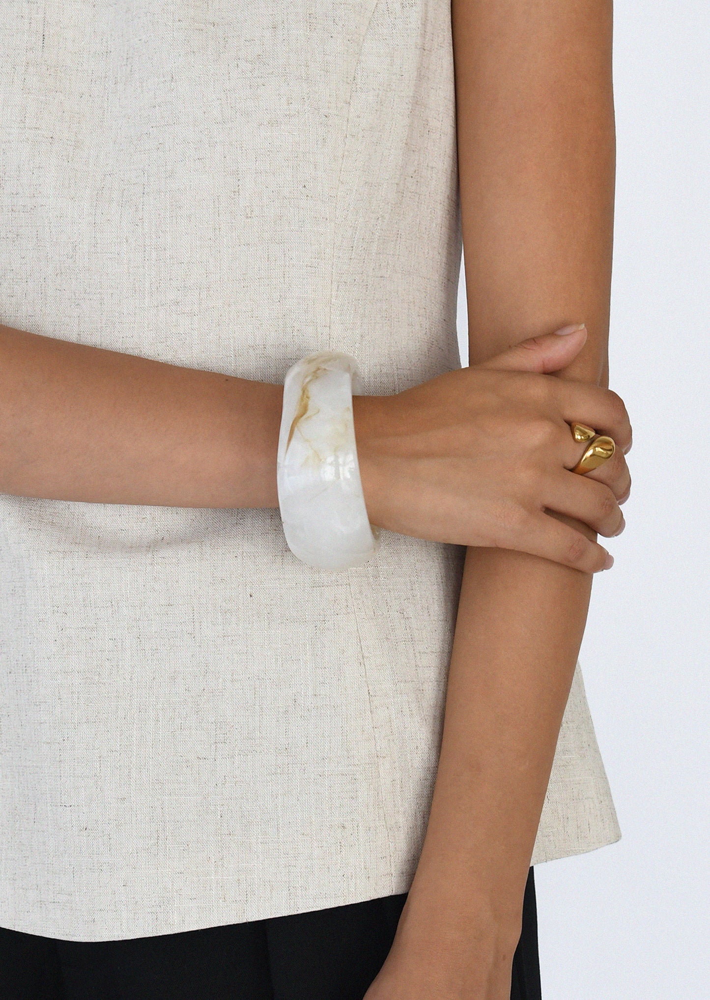 Brazalete resina Coconut 
