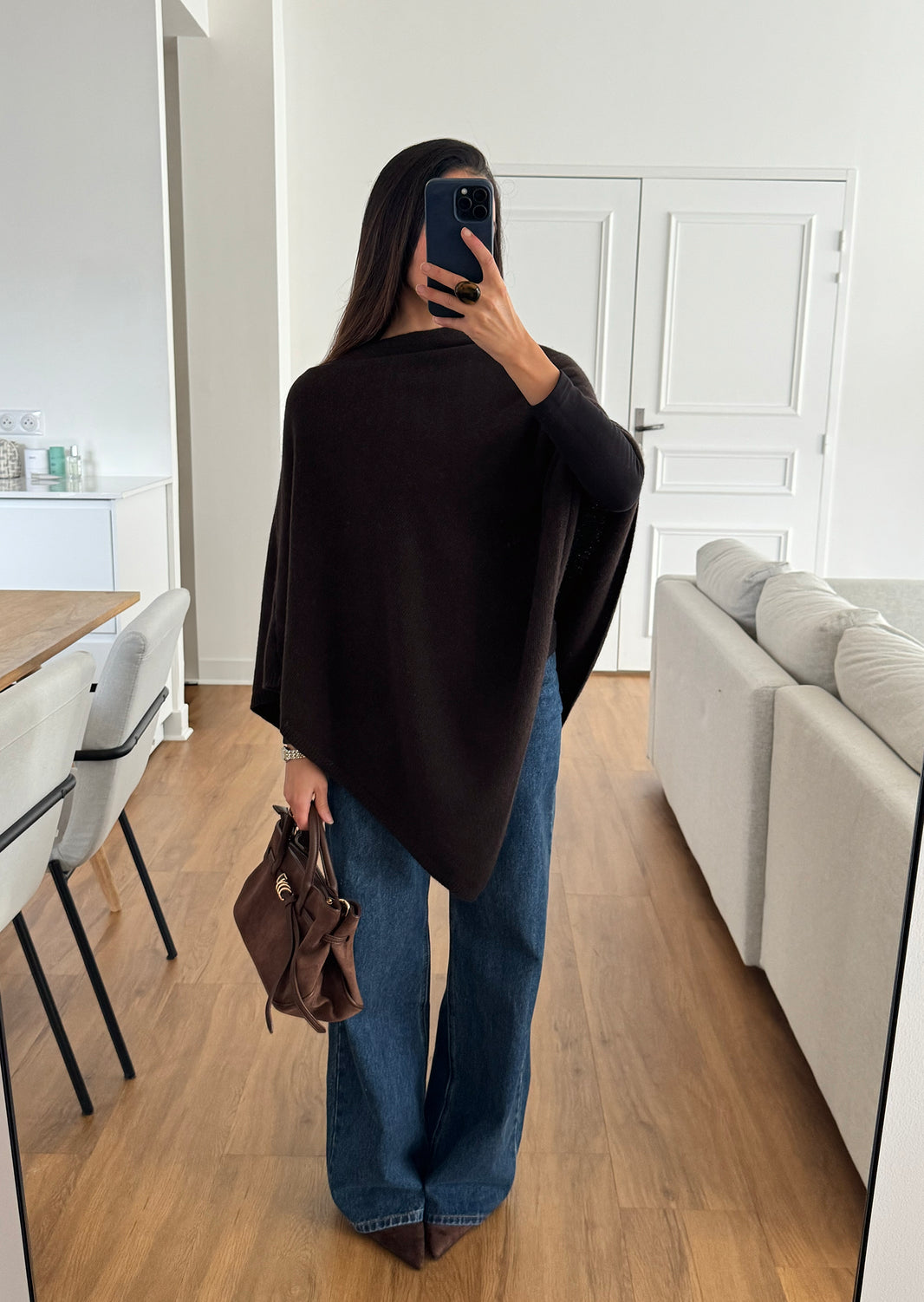 Capa de Mezcla de Lana y Cachemira