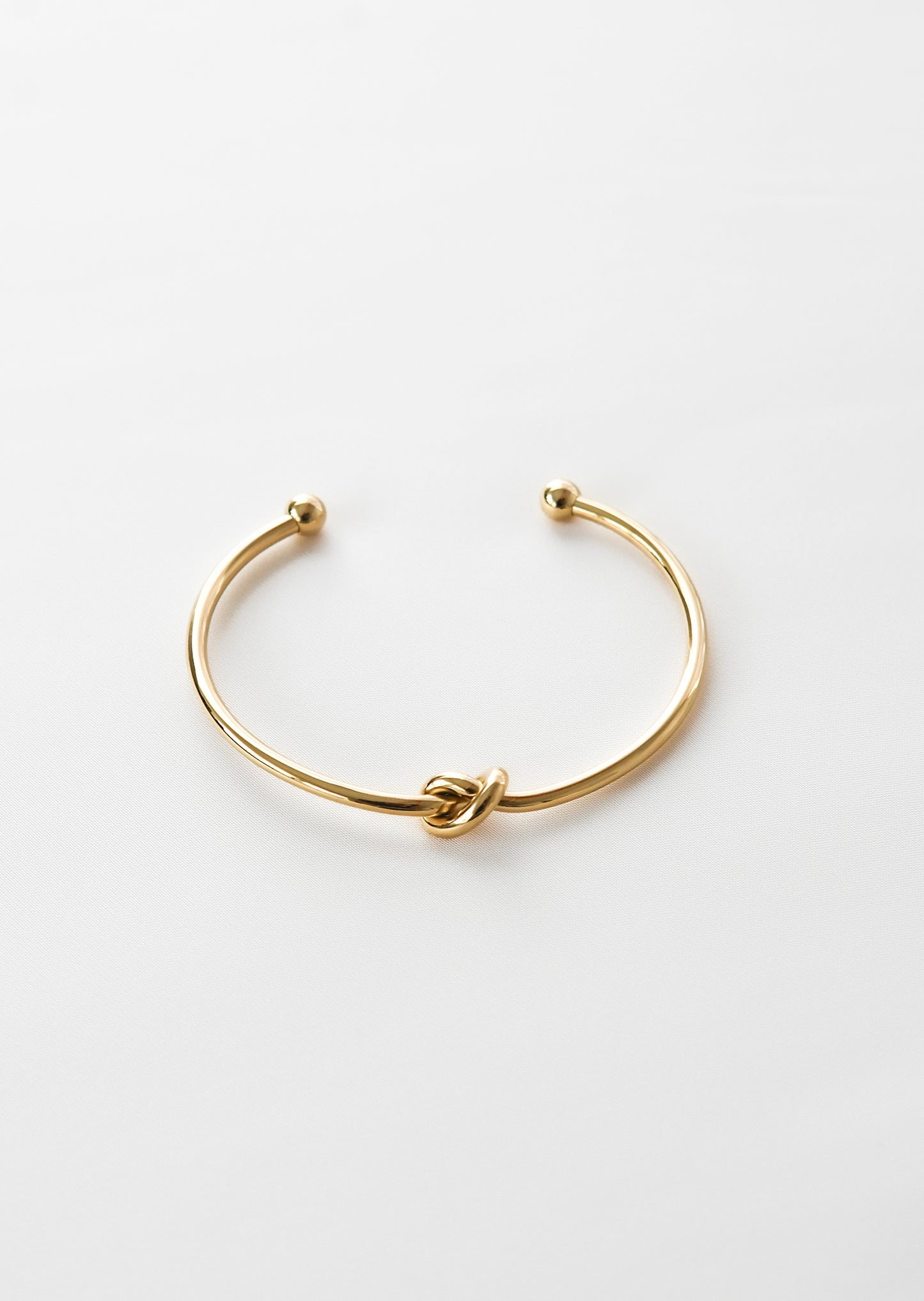 Knot detail bangle