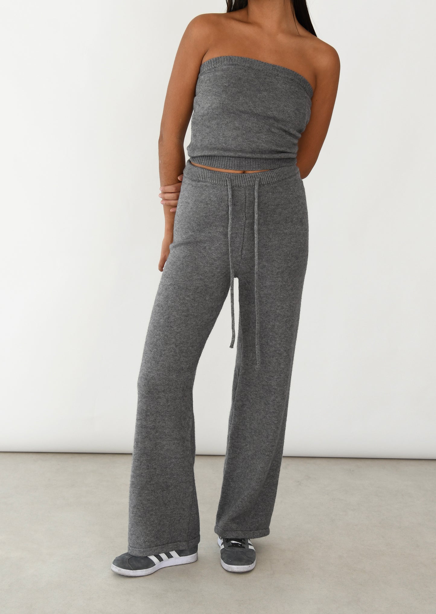 Knit trousers 