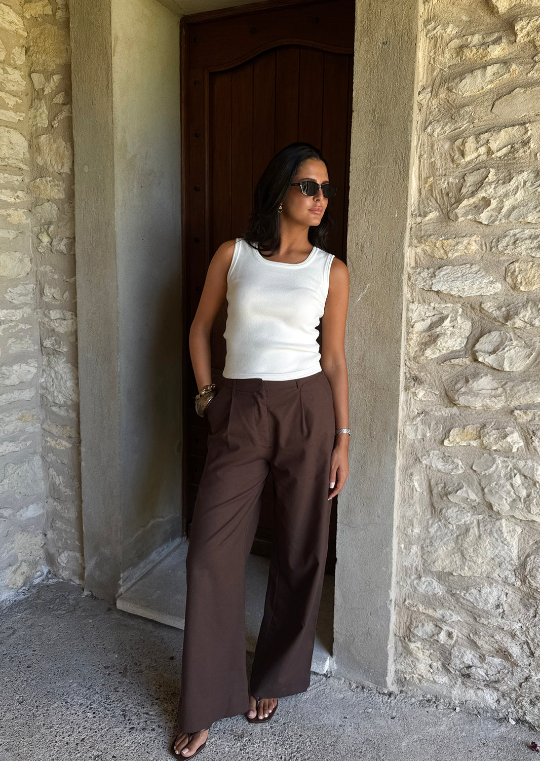 Pantalon en lin