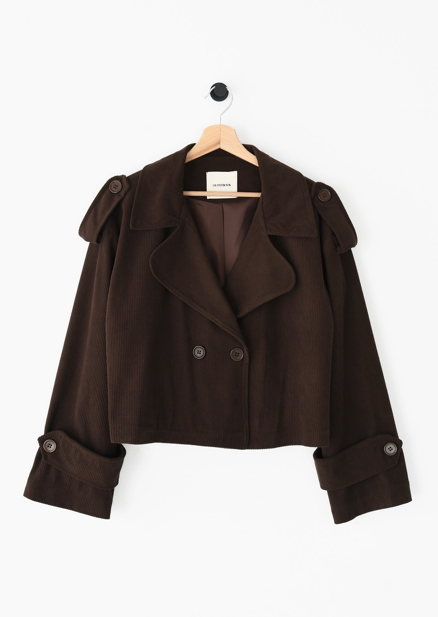 Veste en velours côtelé