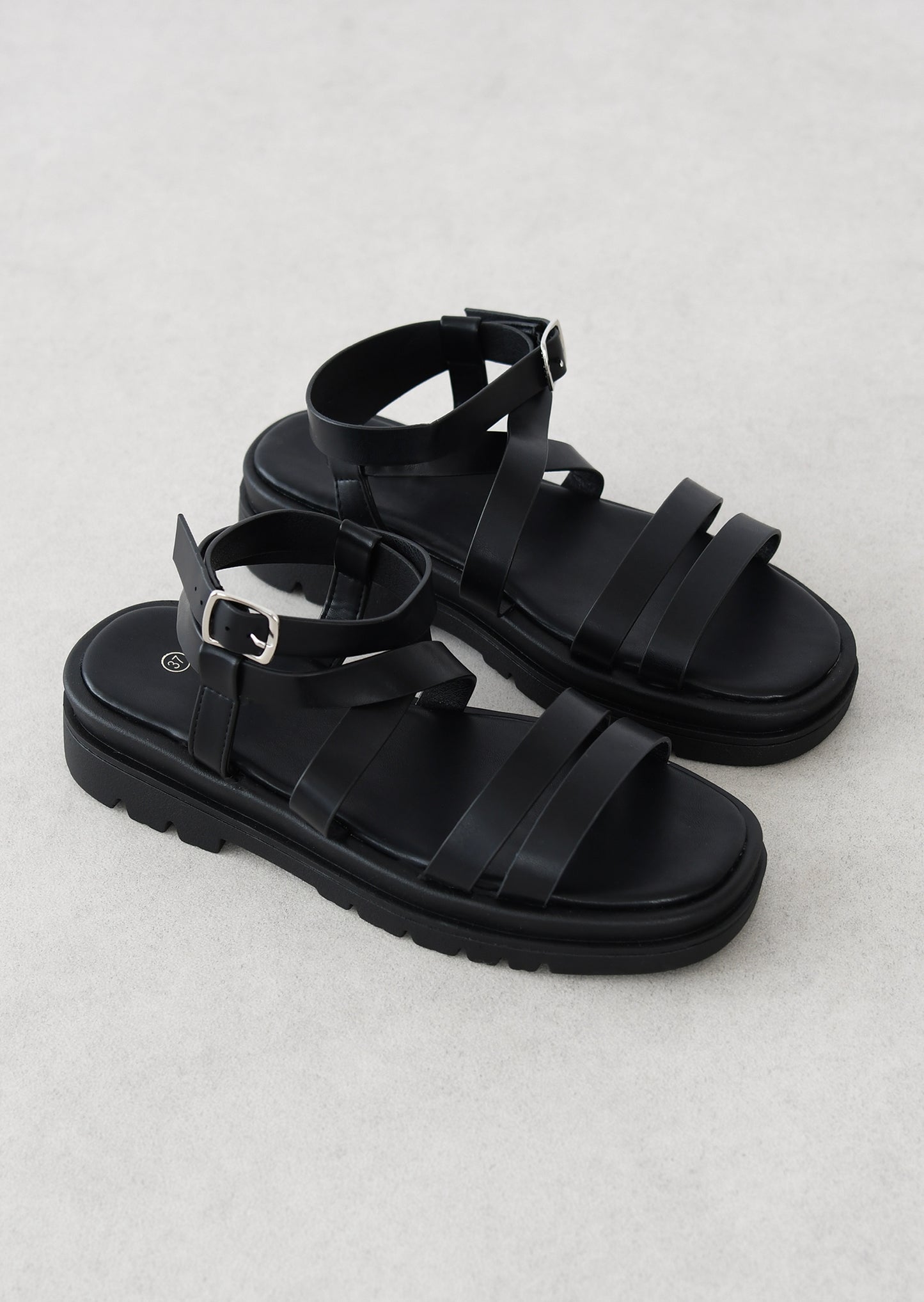 Platform strap sandals