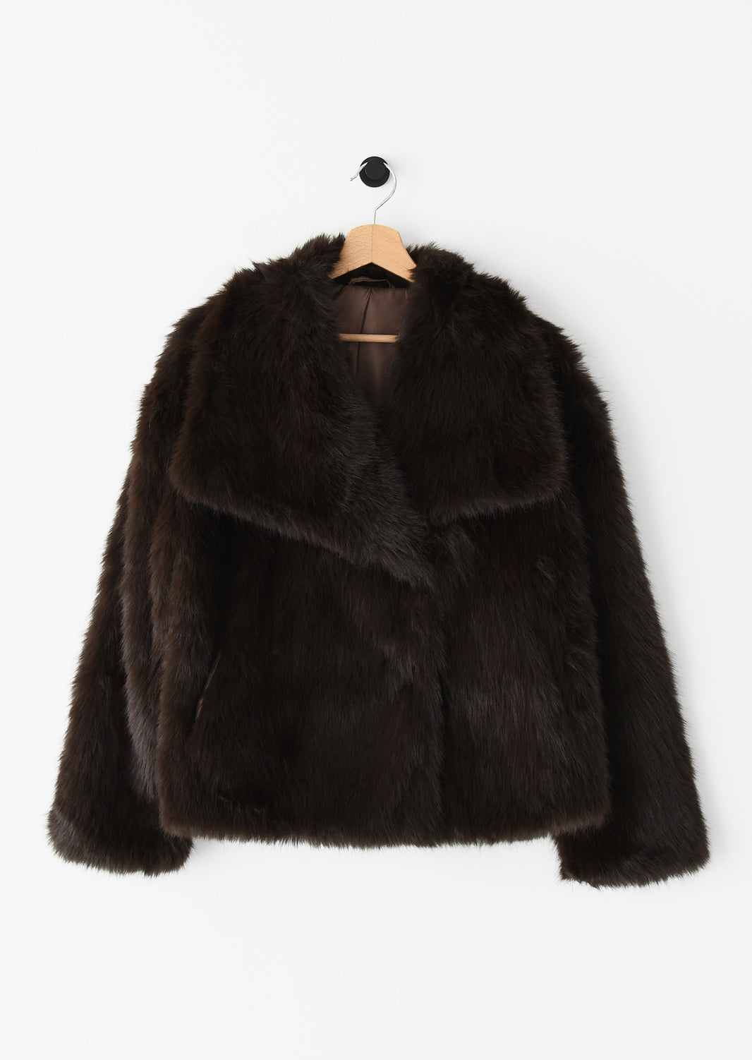 Manteau fausse fourrure