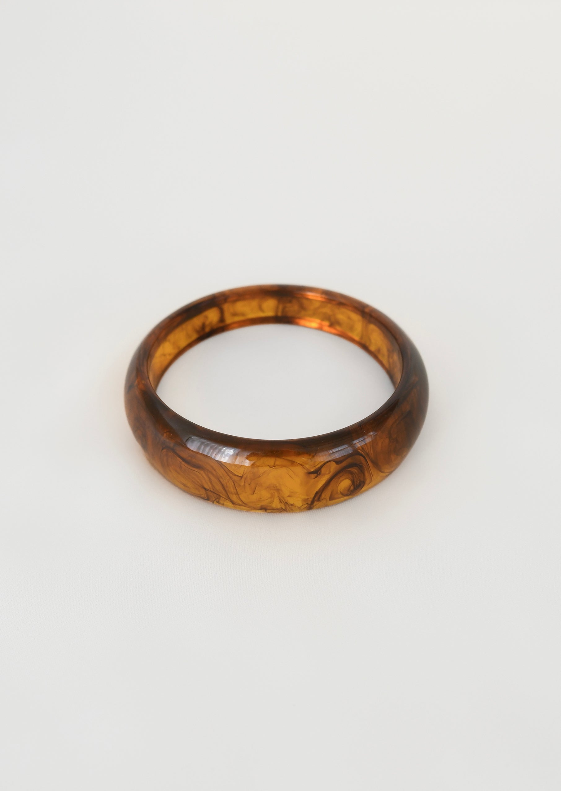 Amber resin bracelet