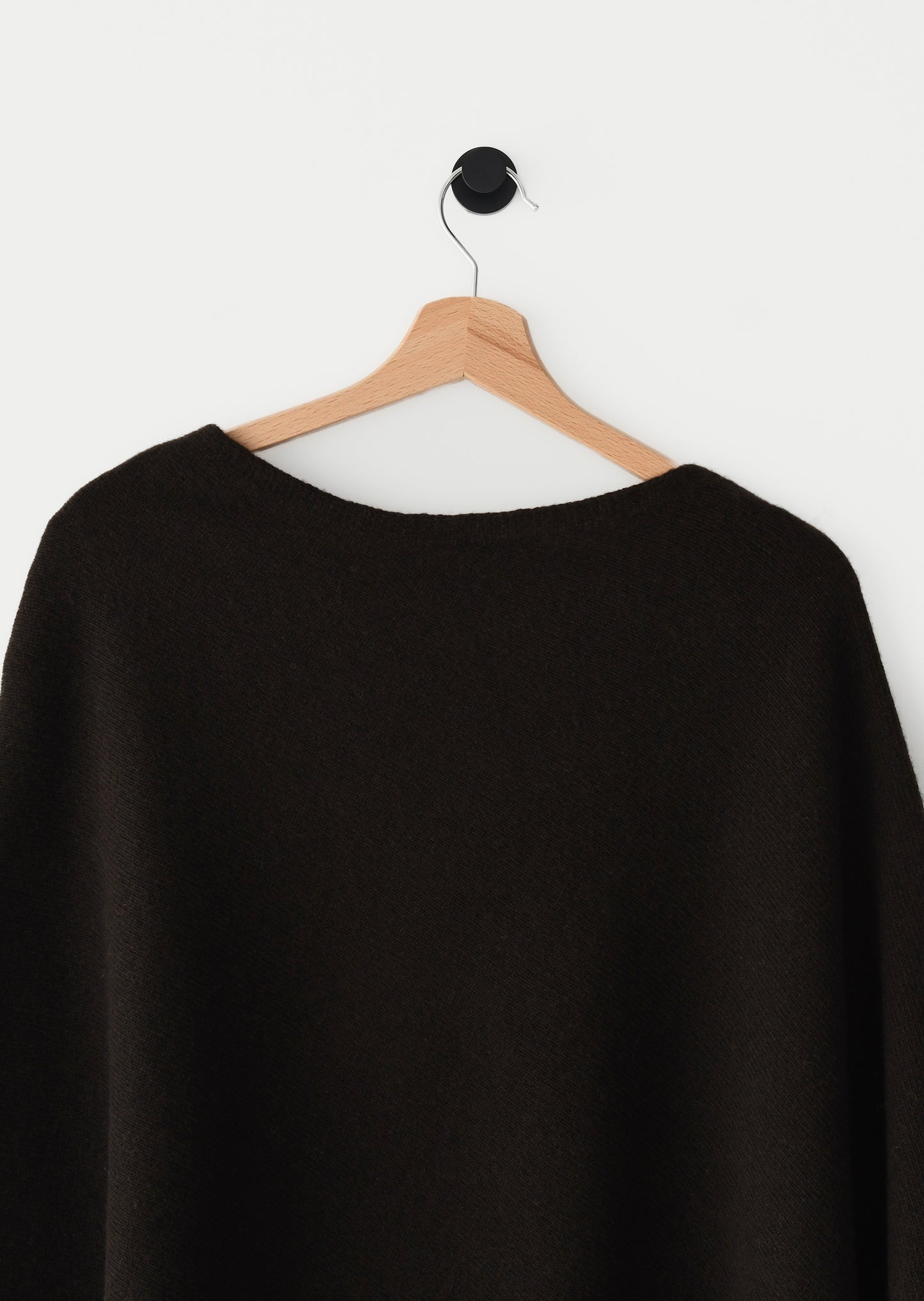 Cape en mélange de cachemire-laine