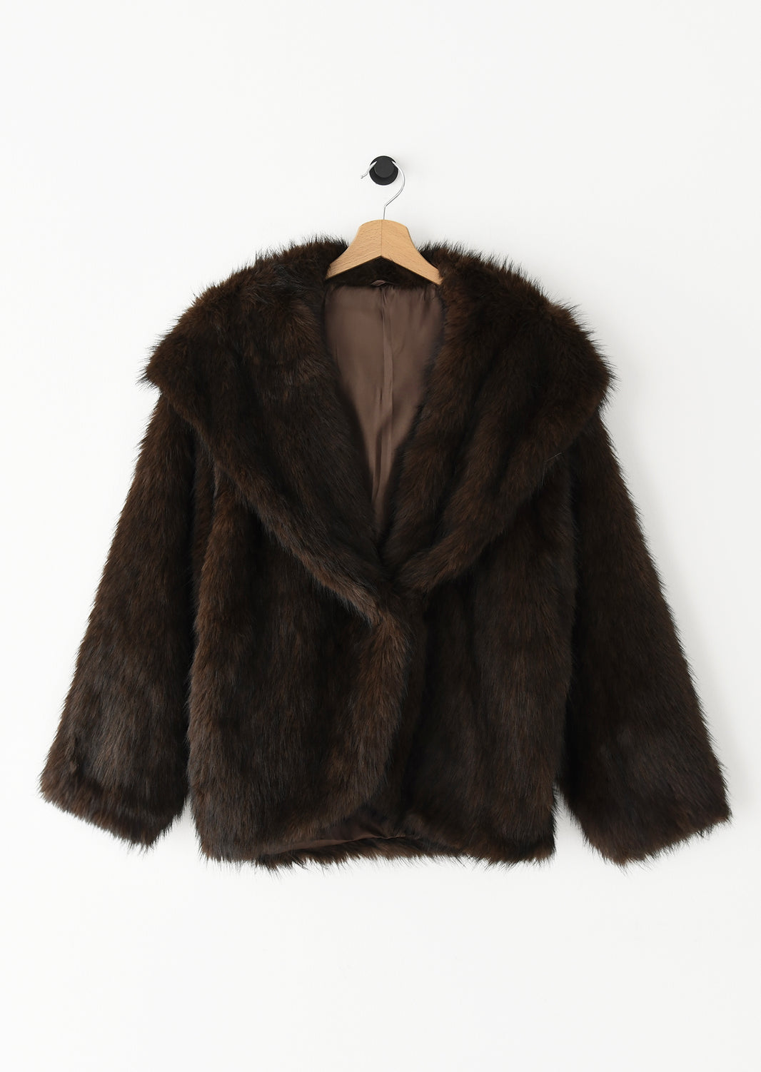 Manteau fausse fourrure