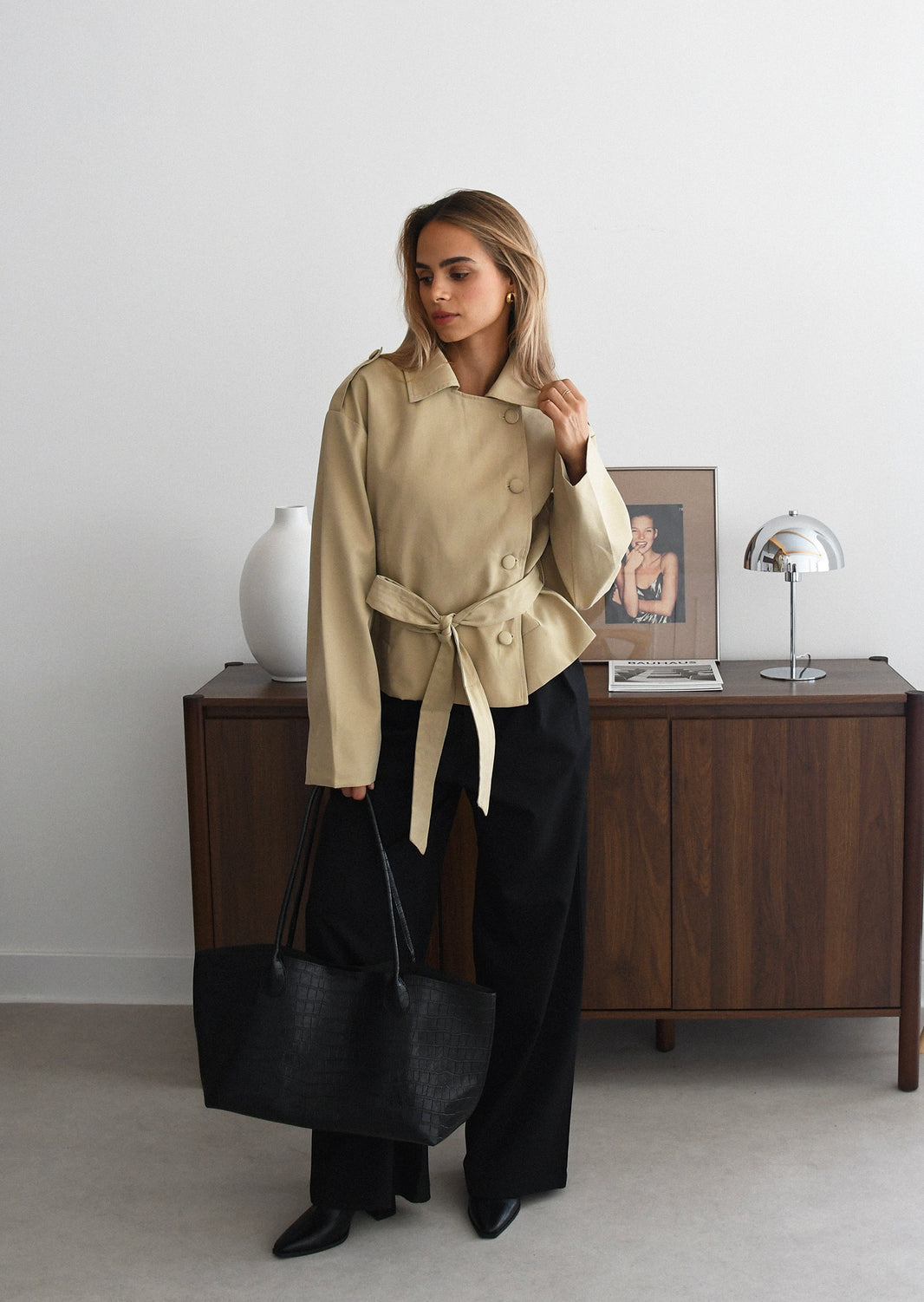 Trench corto