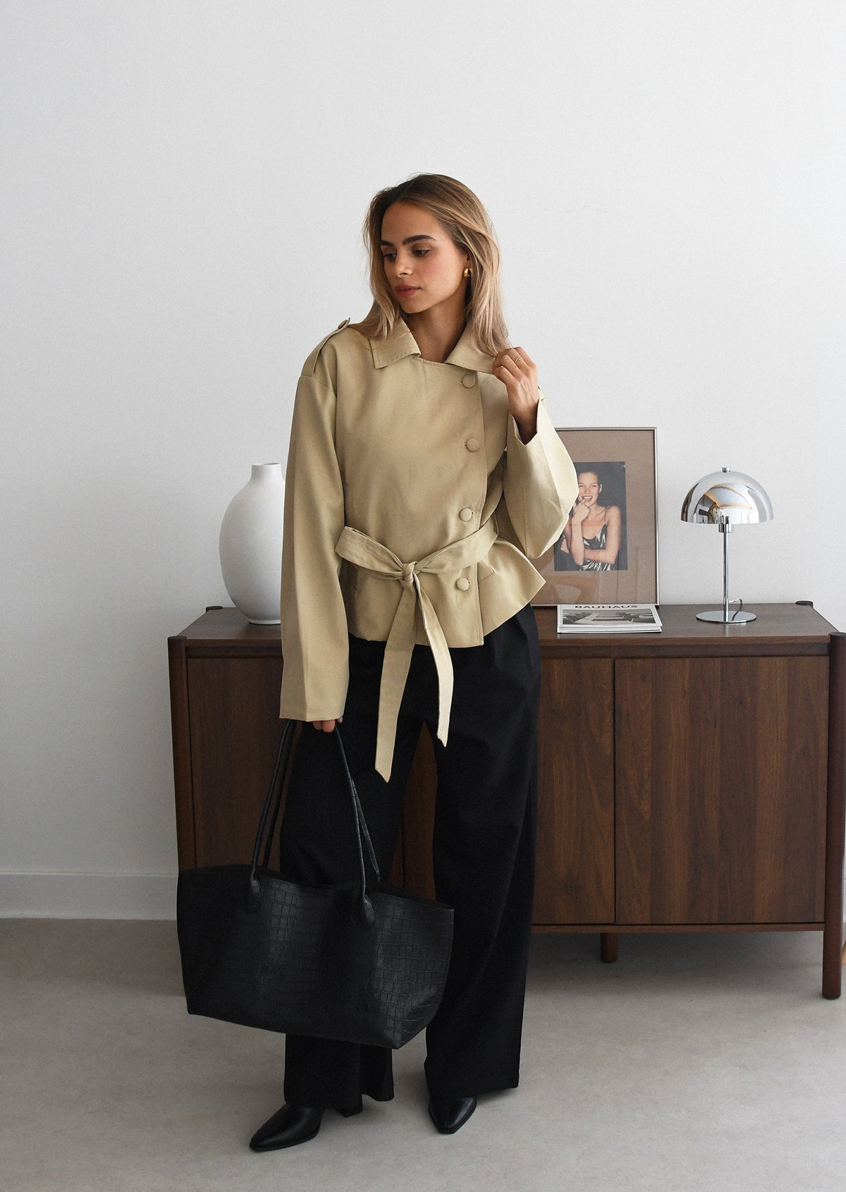 Trench corto