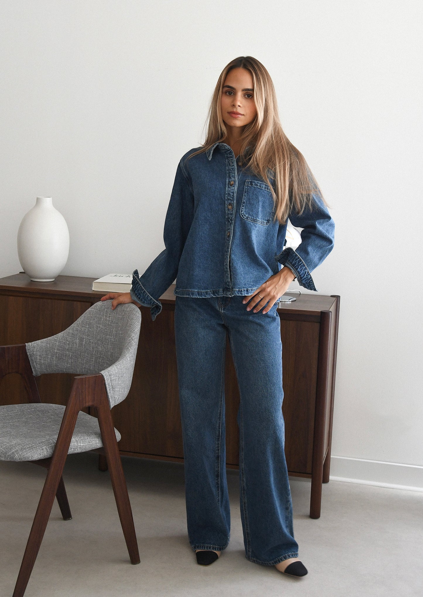 Sobrecamisa denim