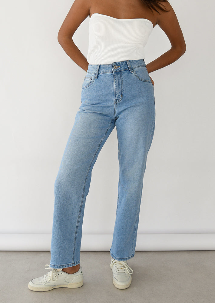 Dad jeans light blue