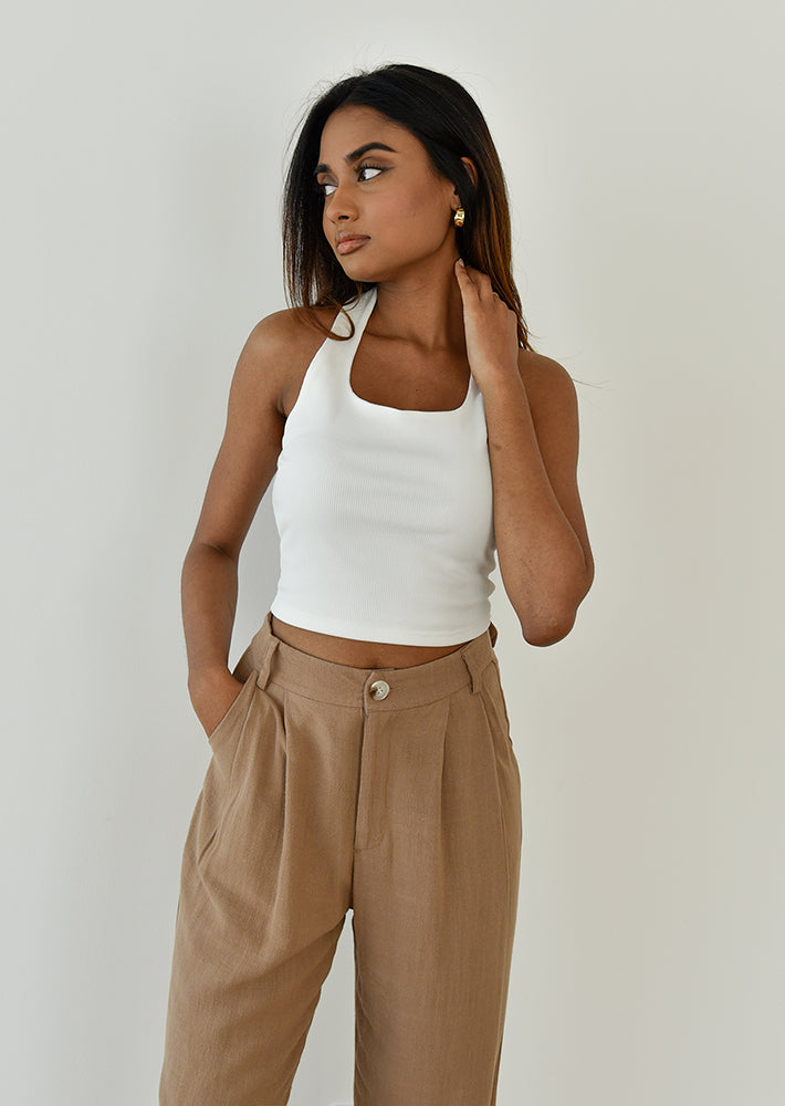 Wide Lin Pantalons wide leg – Outfitbook.fr