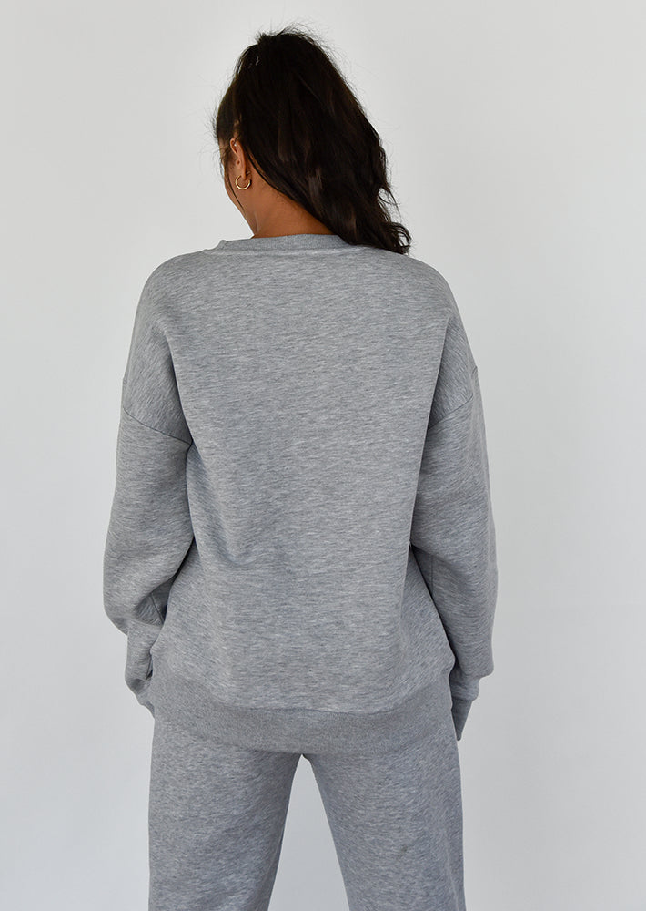 Oversized Sweatshirt Grey