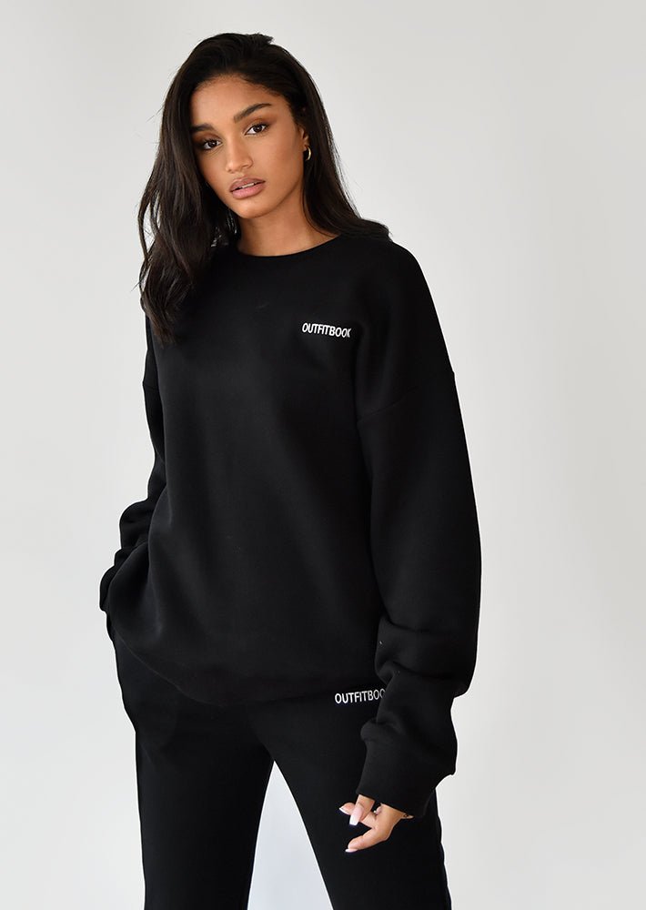 Oversized Sweatshirt Black